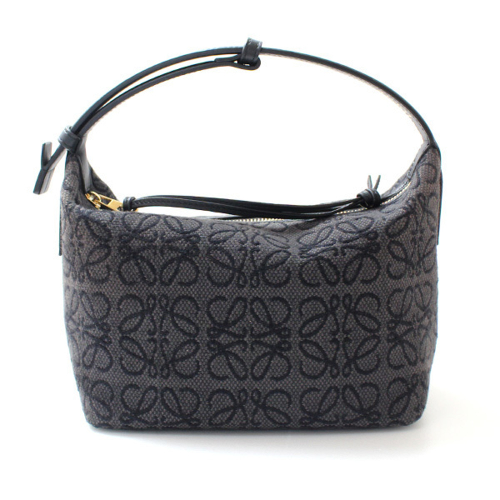 Loewe Anagram Cubby Bag Small Handbag Black